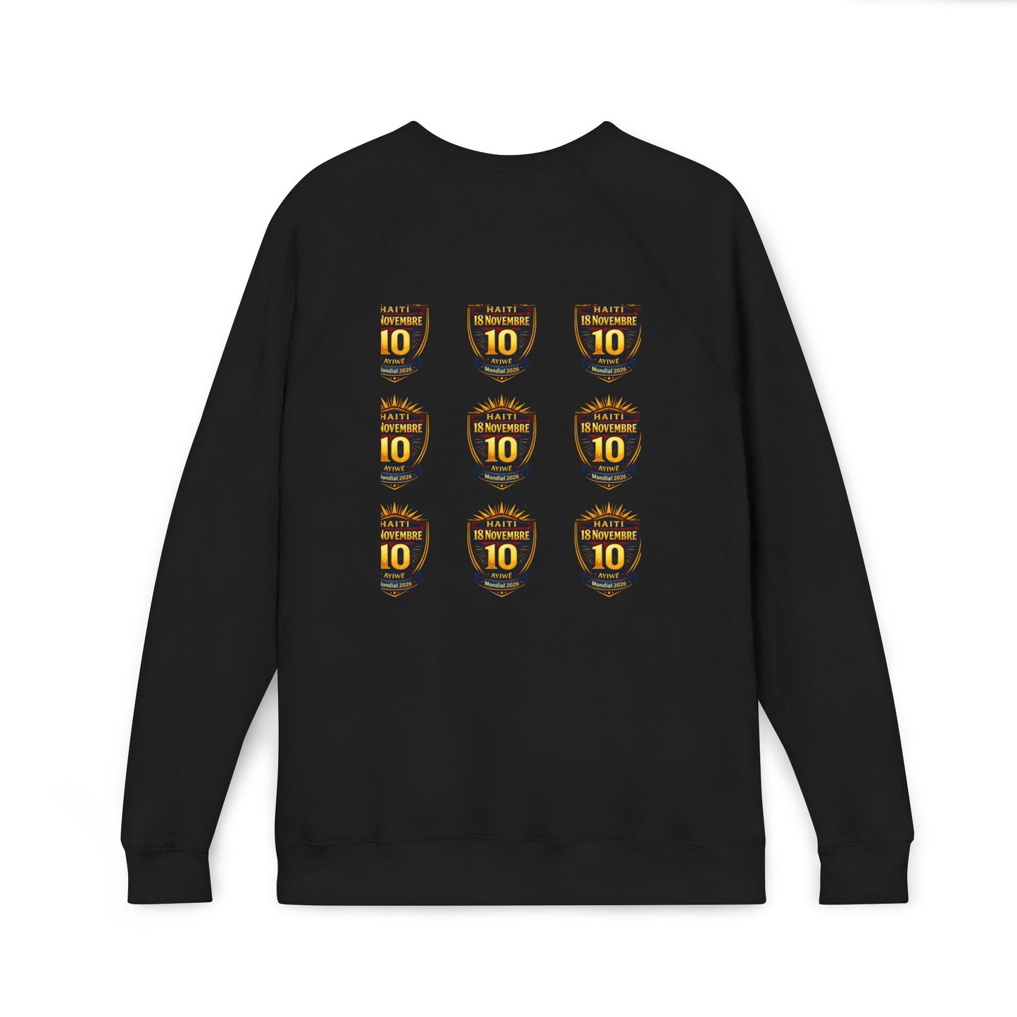 ht - Champion 2026 Unisex Sponge Fleece Raglan Sweatshirt by AyiWe F&S - AyiWé Fashion & Style