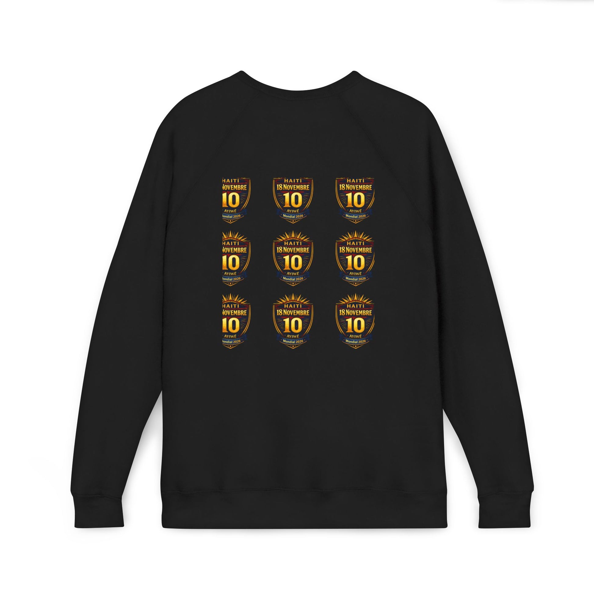 ht - Champion 2026 Unisex Sponge Fleece Raglan Sweatshirt by AyiWe F&S - AyiWé Fashion & Style