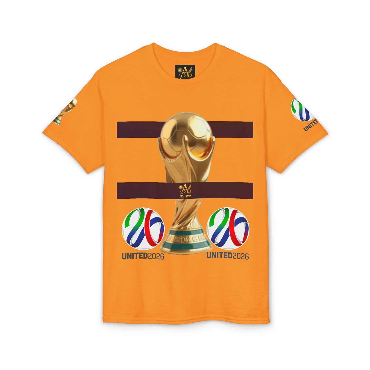 Unity03-Ayi Unisex DryBlend® T-Shirt. Powered by AyiWe F&S