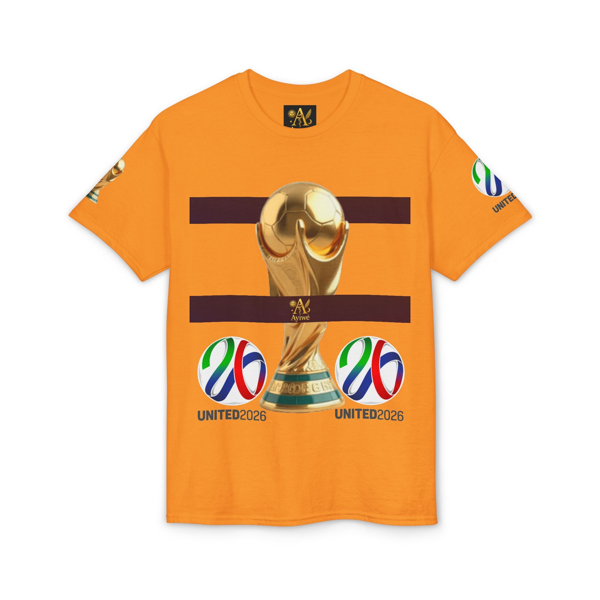 Unity03-Ayi Unisex DryBlend® T-Shirt. Powered by AyiWe F&S