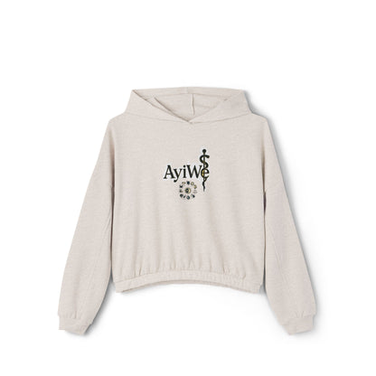 A - Lady1 - AyiWé Women's Cinched Bottom Hoodie - AyiWé Fashion & Style
