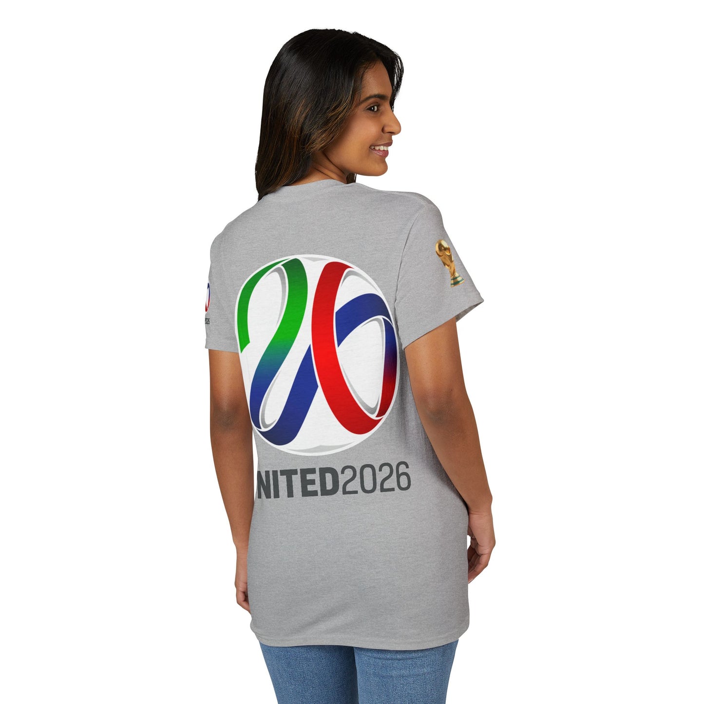 Unity03-Ayi Unisex DryBlend® T-Shirt. Powered by AyiWe F&S