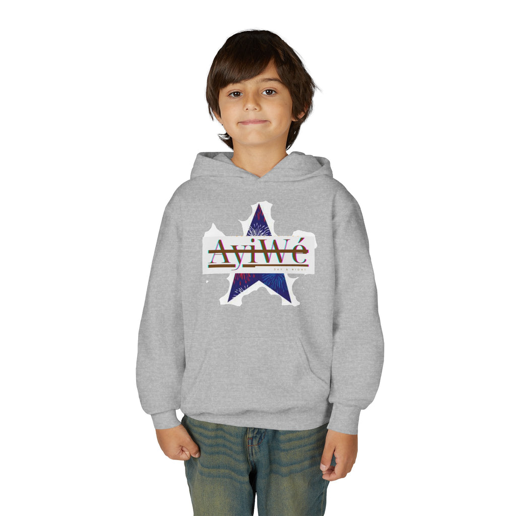 AyiWé Young-1 Youth Heavy Blend Hooded Sweatshirt