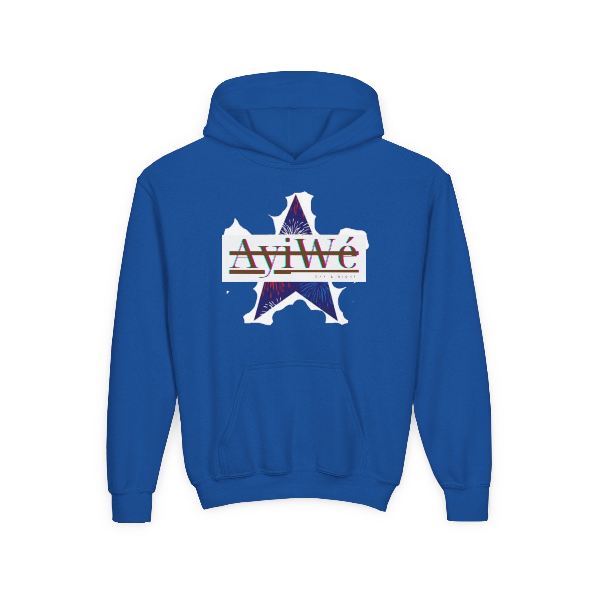 AyiWé Young-1 Youth Heavy Blend Hooded Sweatshirt
