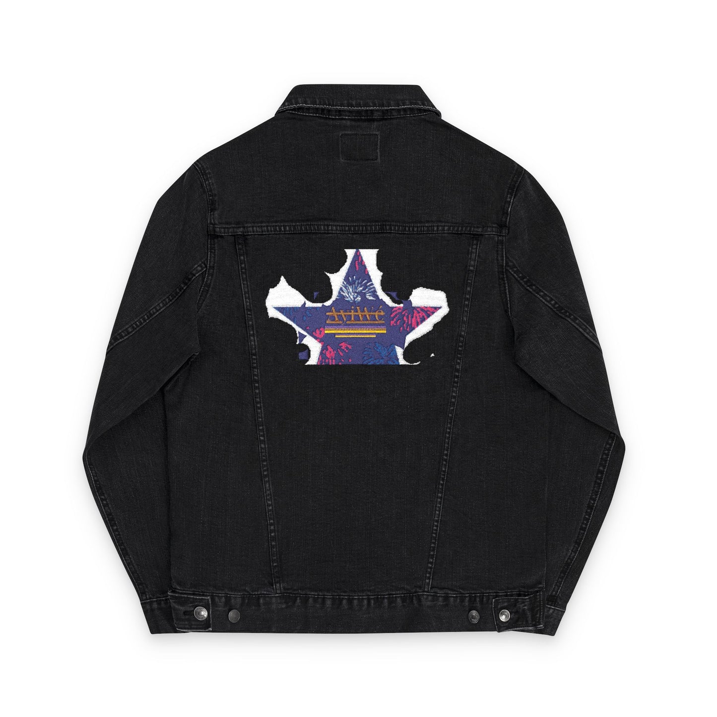 Fibonacci - AyiWeF Unisex Denim Jacket (Embroidery) - AyiWé Fashion & Style