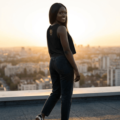 )9WC - Marabou Women's Crop Top by AyiWe F&S - AyiWé Fashion & Style