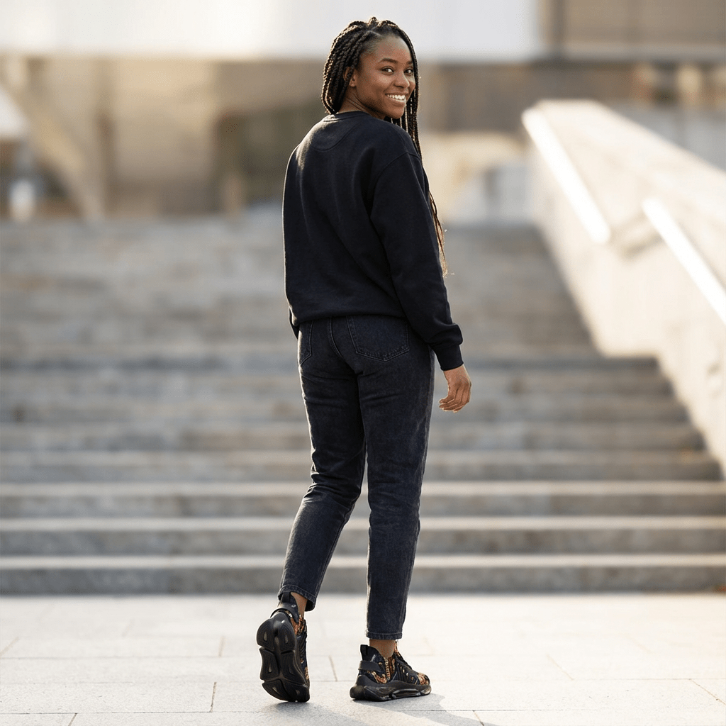 Ayiti18WC Goal06 - Mesh Sneakers by AyiWe F&S - AyiWé Fashion & Style