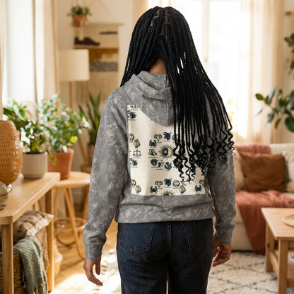 Daywood03-Ayi Unisex Heavyweight Hooded Sweatshirt. Powered by AyiWe F&S
