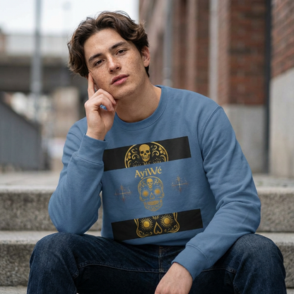 4K-Ayi Unisex Garment-Dyed Sweatshirt. Powered by AyiWe FS
