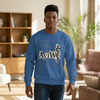 4Coins-Ayi Unisex Crew Neck Sweatshirt. Powered by AyiWe FS.