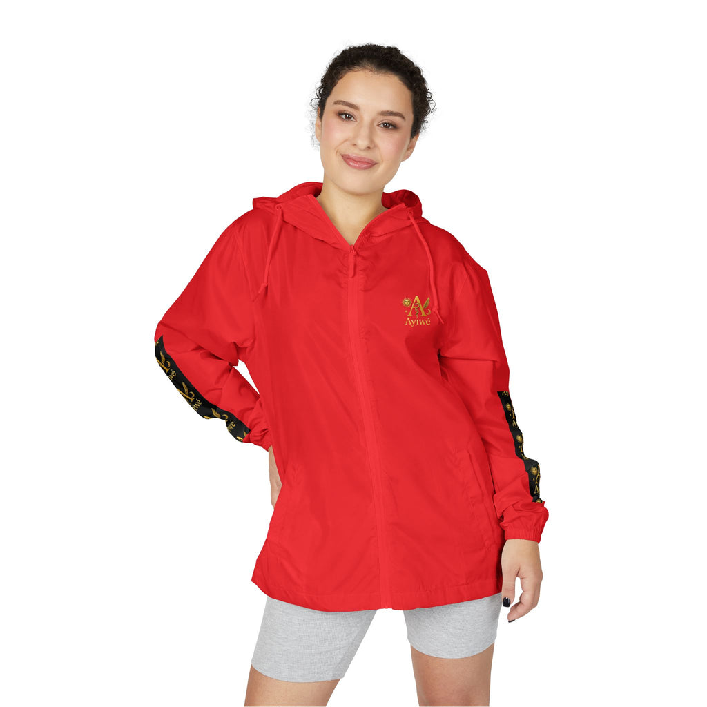 DA1- AyiWé Unisex Full-Zip Windbreaker Jacket