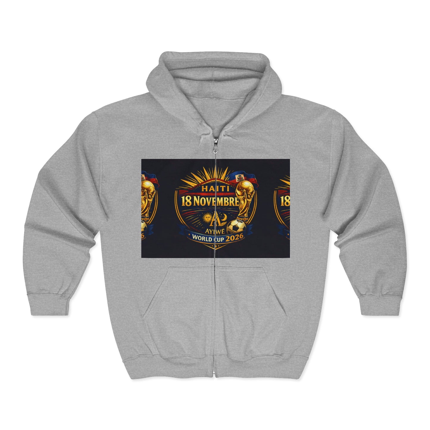007-Champion-Unisex Heavy Blend™ Full Zip Hooded Sweatshirt