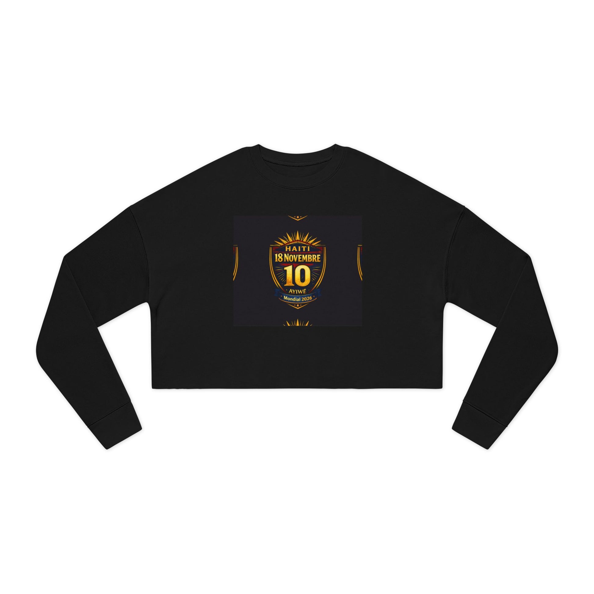 Ht1 - world Cup 2026 Women's Cropped Sweatshirt by AyiWe F&S - AyiWé Fashion & Style