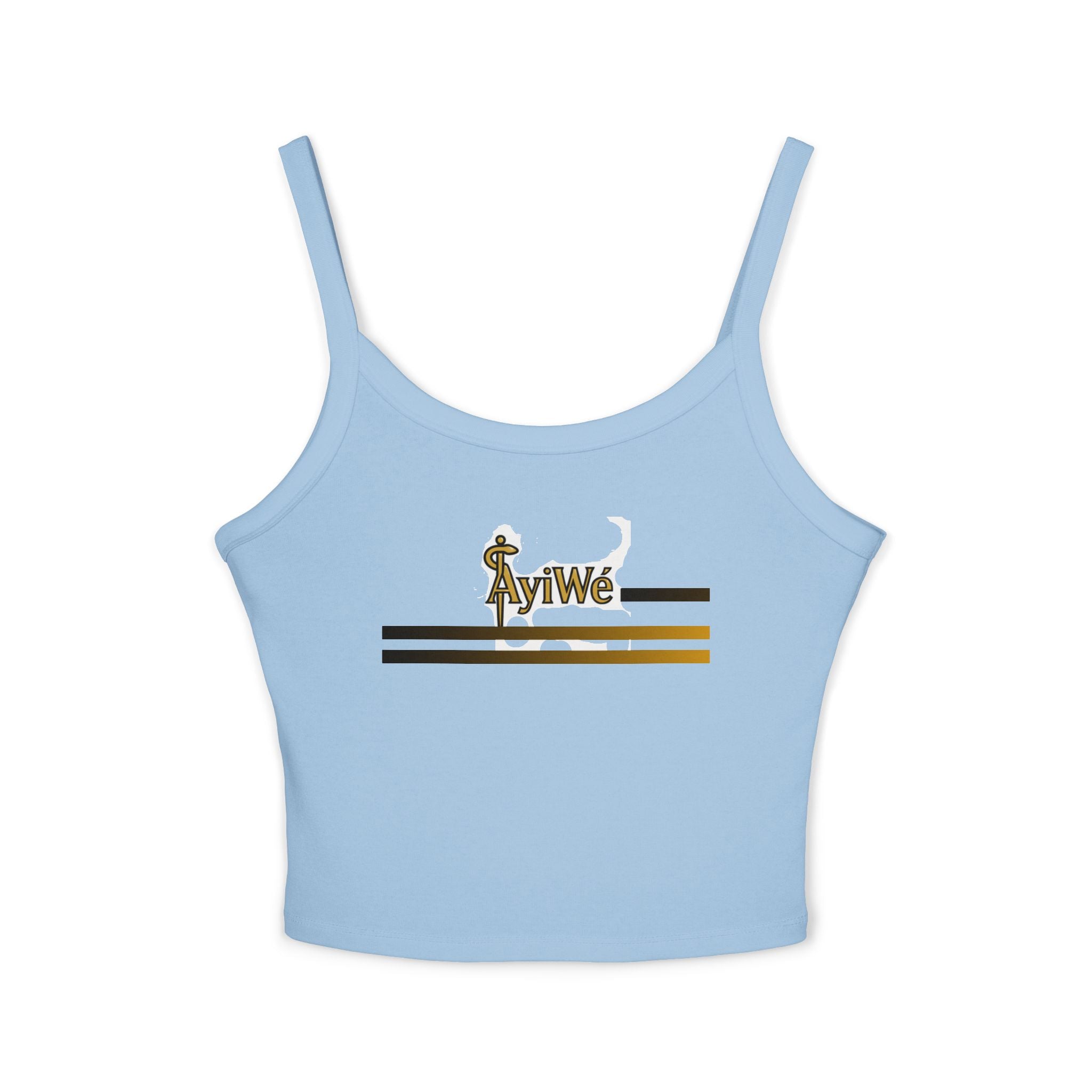 1-EztraLatina AyiWé Women's Spaghetti Strap Tank Top