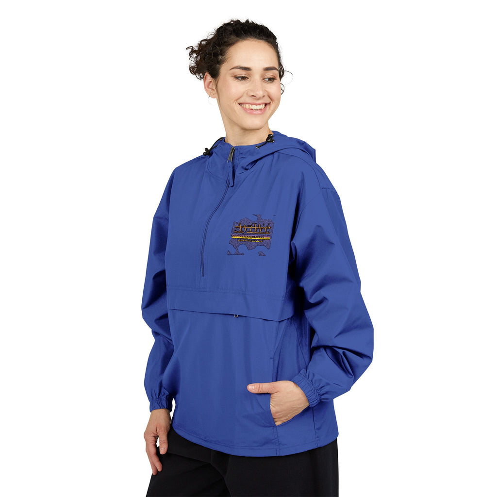 AyiWe13-Champion Unisex Packable Anorak Jacket