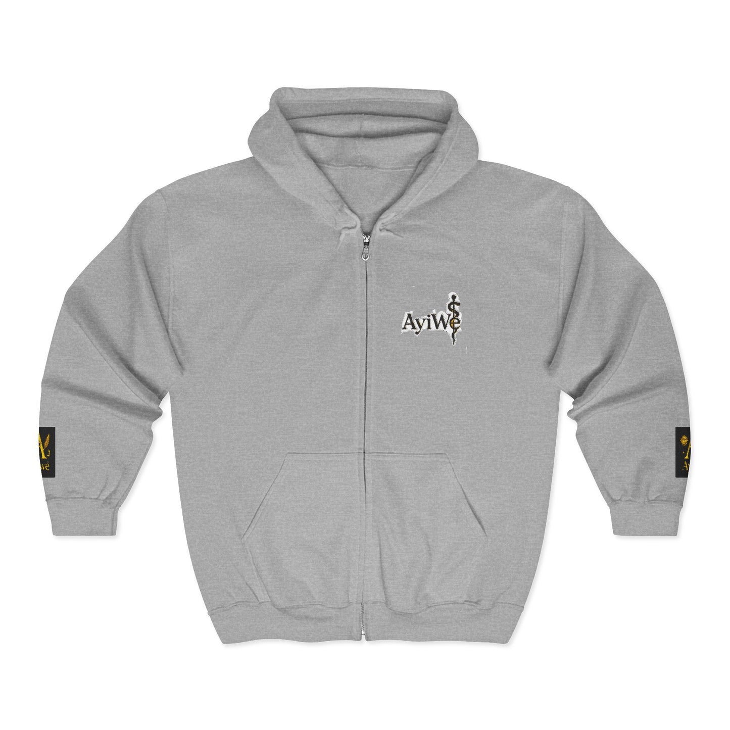A1Cool - AyiWé Unisex Heavy Blend™ Full Zip Hooded Sweatshirt - AyiWé Fashion & Style