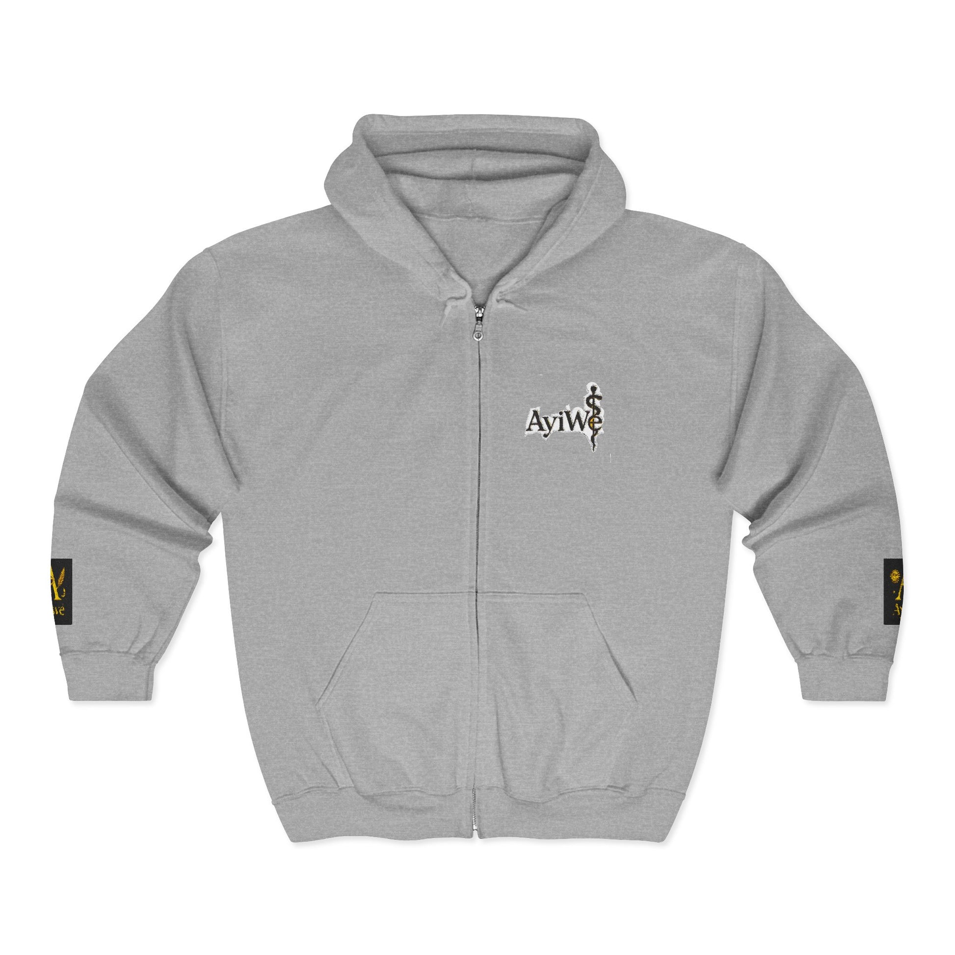 A1Cool - AyiWé Unisex Heavy Blend™ Full Zip Hooded Sweatshirt - AyiWé Fashion & Style