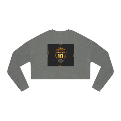 Ht1 - world Cup 2026 Women's Cropped Sweatshirt by AyiWe F&S - AyiWé Fashion & Style