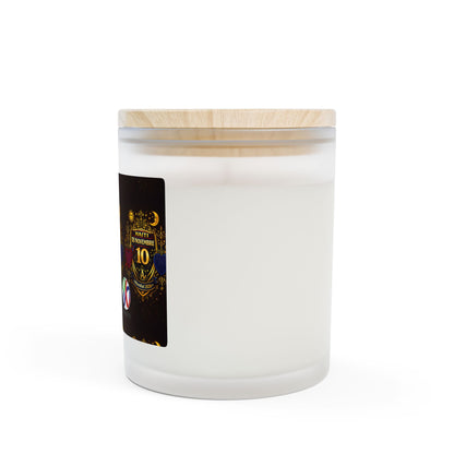 Limen21-Ayi Frosted Glass Candle, 11oz. Powered by AyiWe F&S