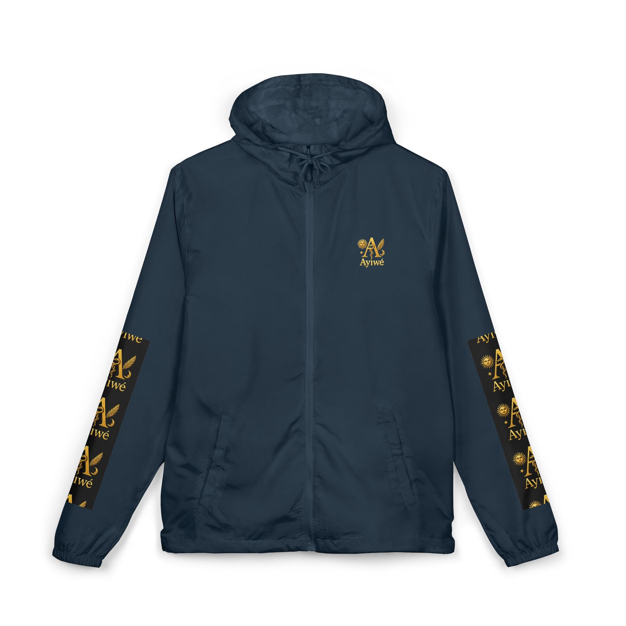 DA1- AyiWé Unisex Full-Zip Windbreaker Jacket