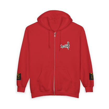 A1Cool - AyiWé Unisex Heavy Blend™ Full Zip Hooded Sweatshirt - AyiWé Fashion & Style