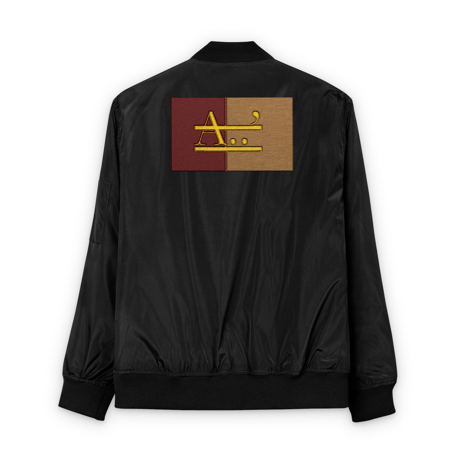 AyiWe - Soldier1 Recycled Bomber Jacket (Embroidery) Unisex - AyiWé Fashion & Style