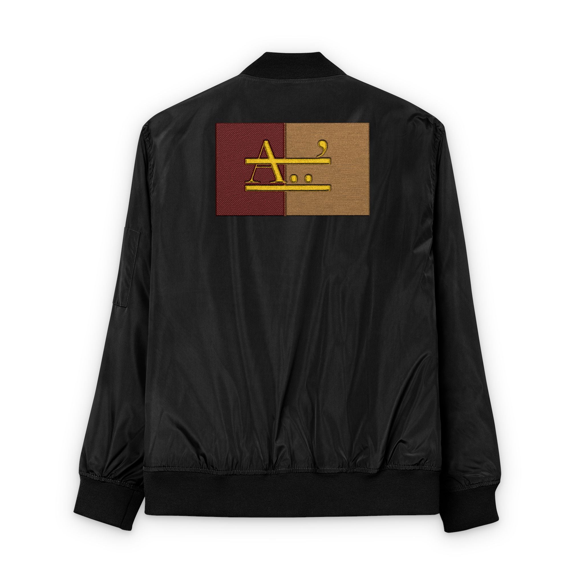 AyiWe-Soldier1 Recycled Bomber Jacket (Embroidery) Unisex