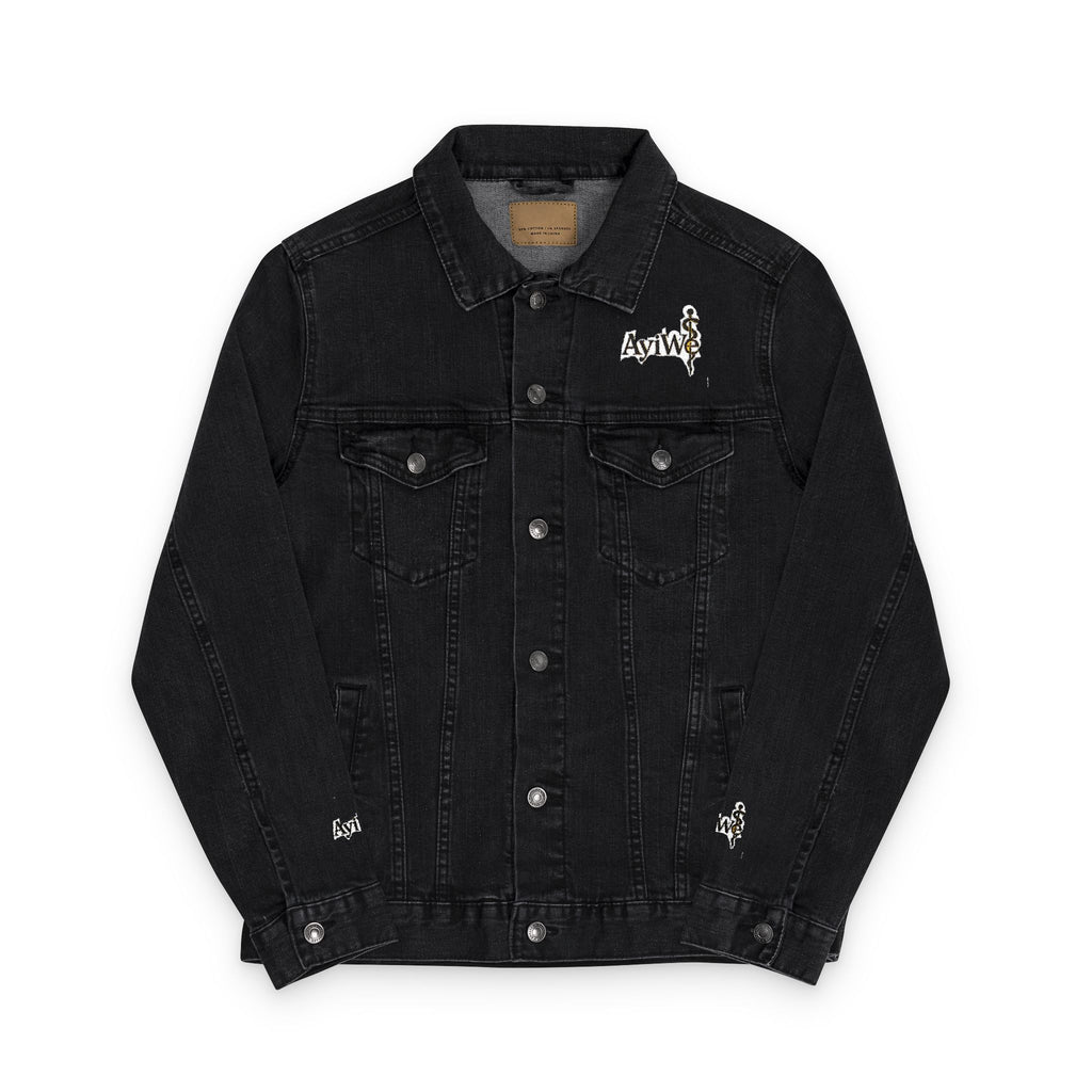1AyiWé-Day&Night12 Unisex Denim Jacket (Embroidery)