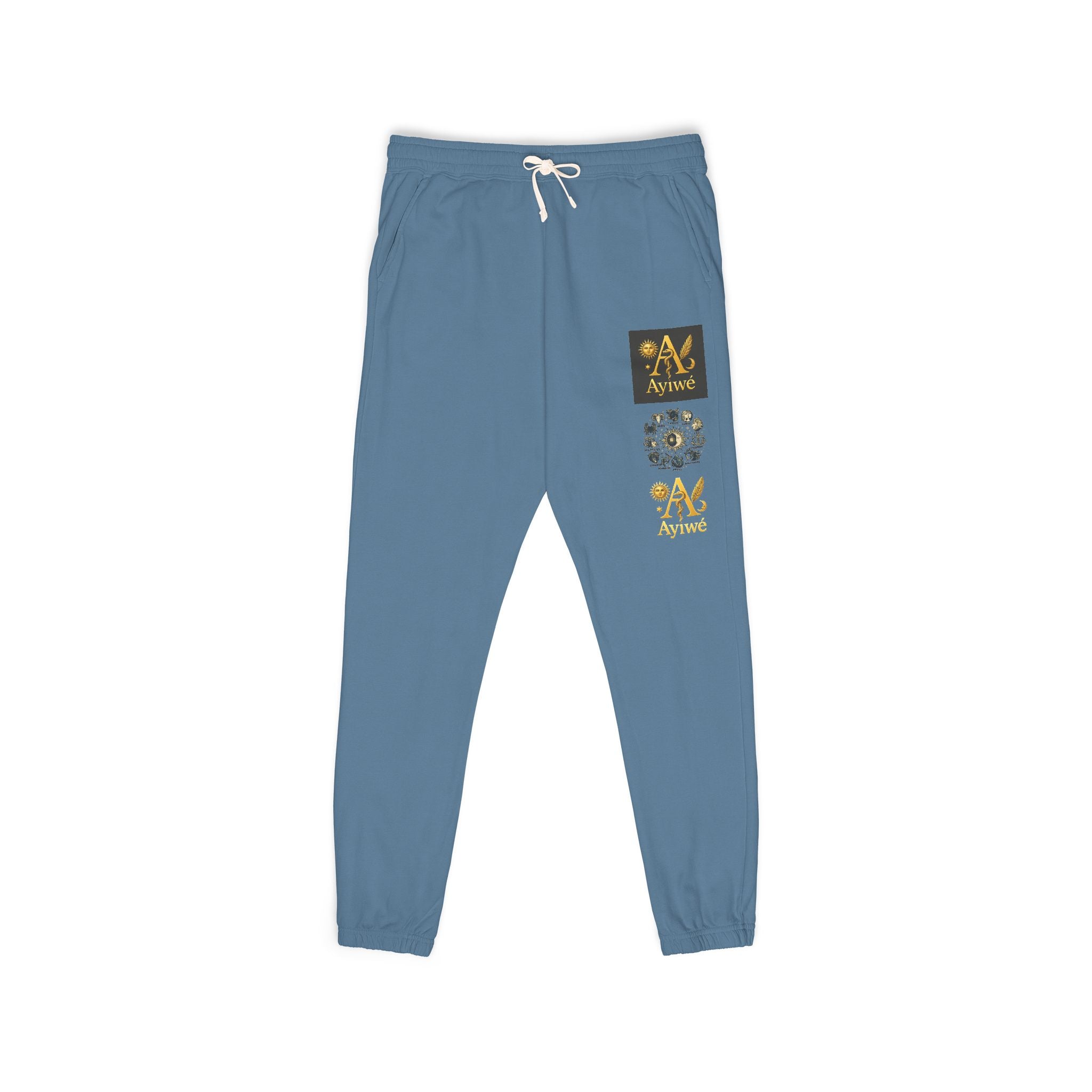 Fresh3-AyiWé Unisex Garment-Dyed Fleece Sweatpants