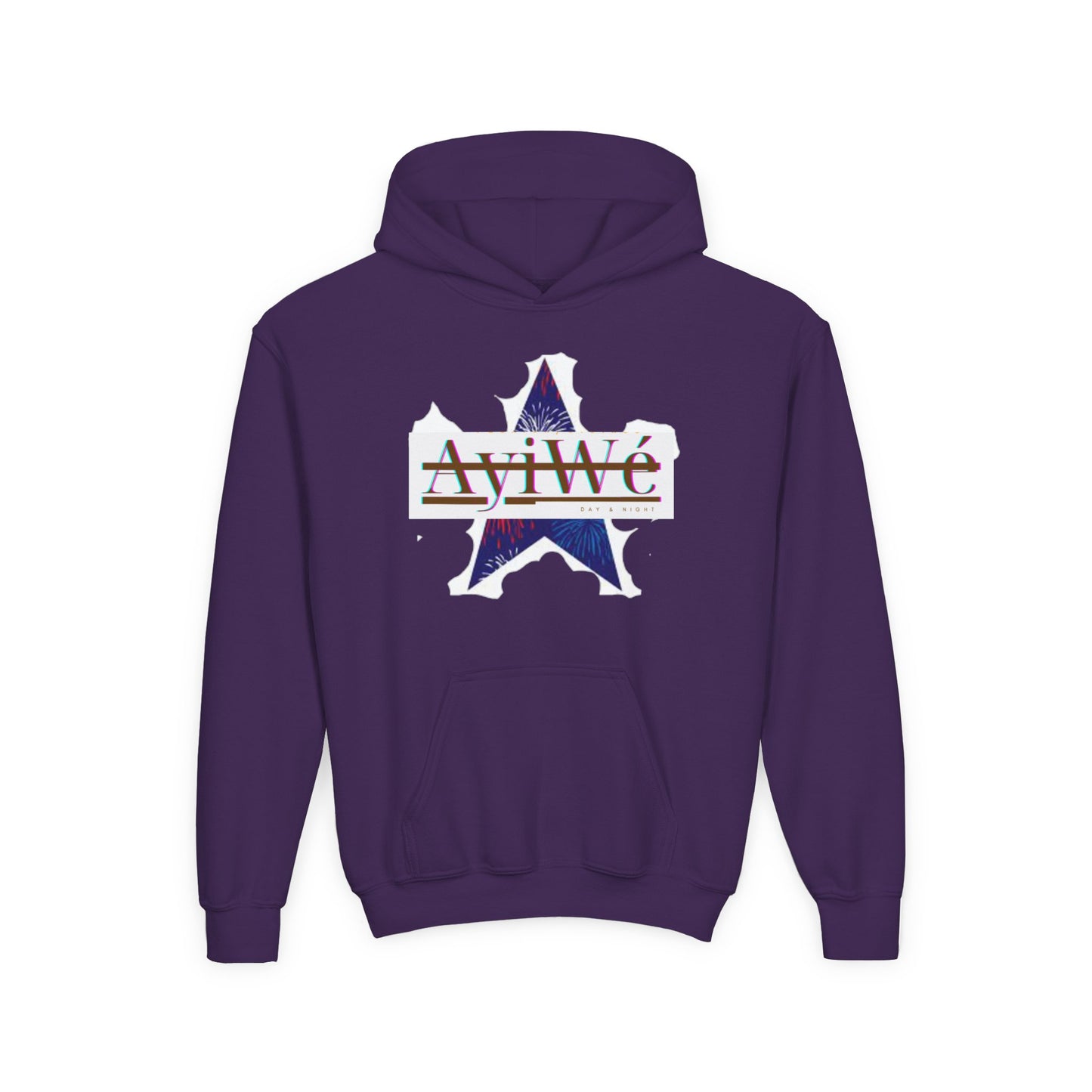 AyiWé Young - 1 Youth Heavy Blend Hooded Sweatshirt - AyiWé Fashion & Style