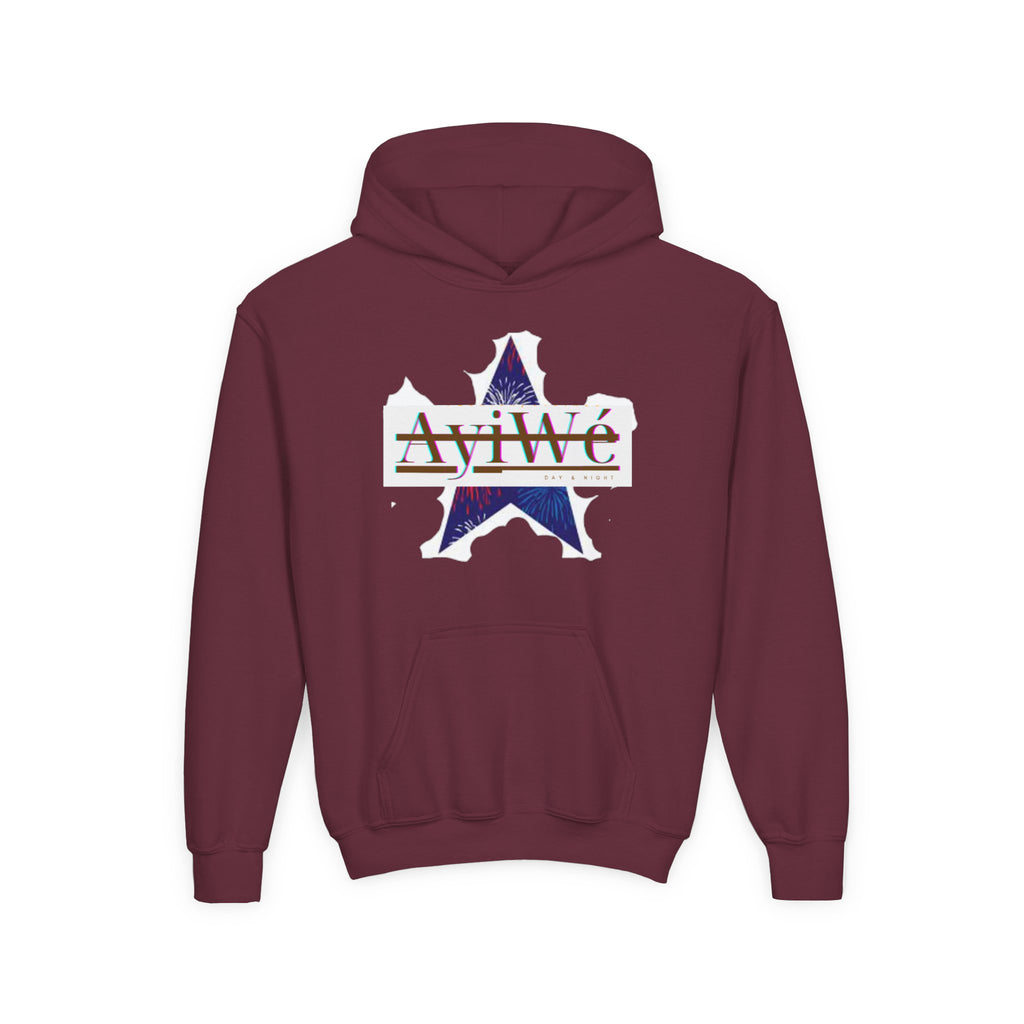 AyiWé Young-1 Youth Heavy Blend Hooded Sweatshirt