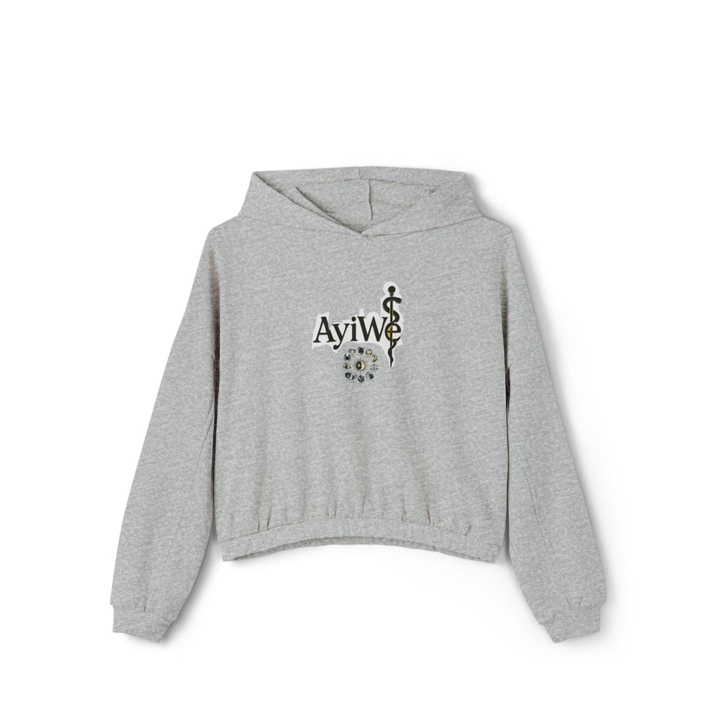 A-Lady1-AyiWé Women's Cinched Bottom Hoodie