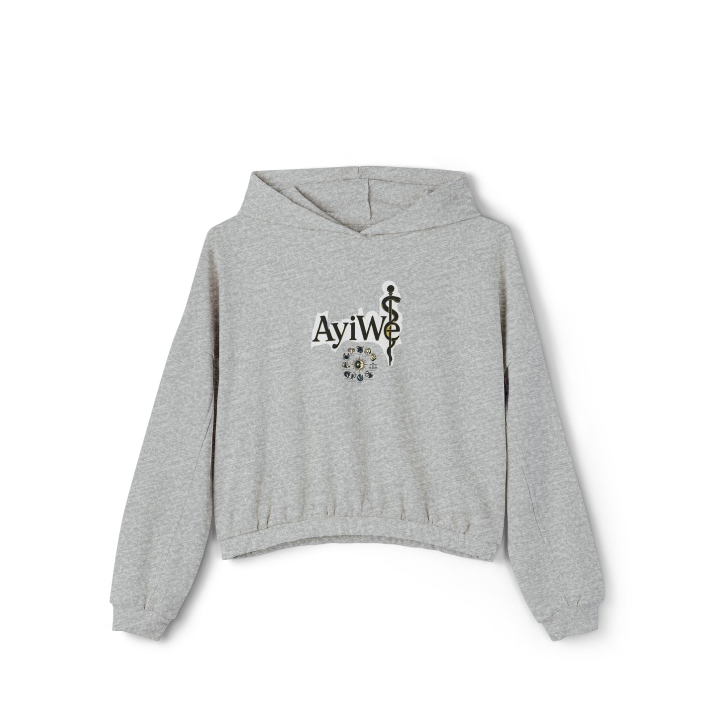 A - Lady1 - AyiWé Women's Cinched Bottom Hoodie - AyiWé Fashion & Style