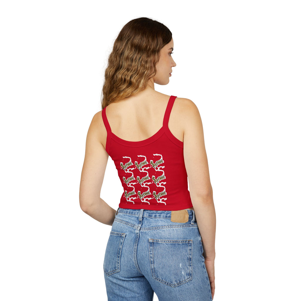 1-EztraLatina AyiWé Women's Spaghetti Strap Tank Top