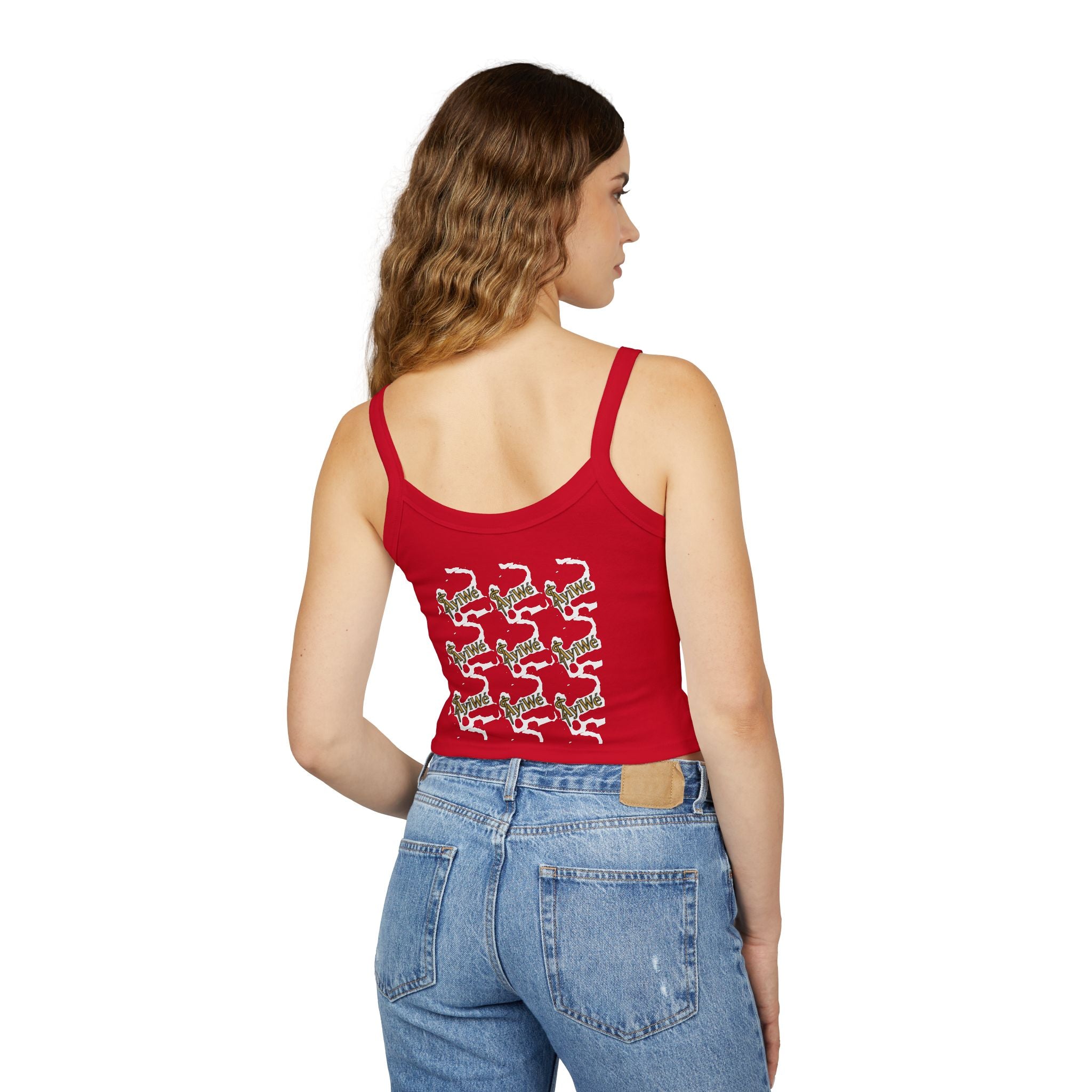 1-EztraLatina AyiWé Women's Spaghetti Strap Tank Top