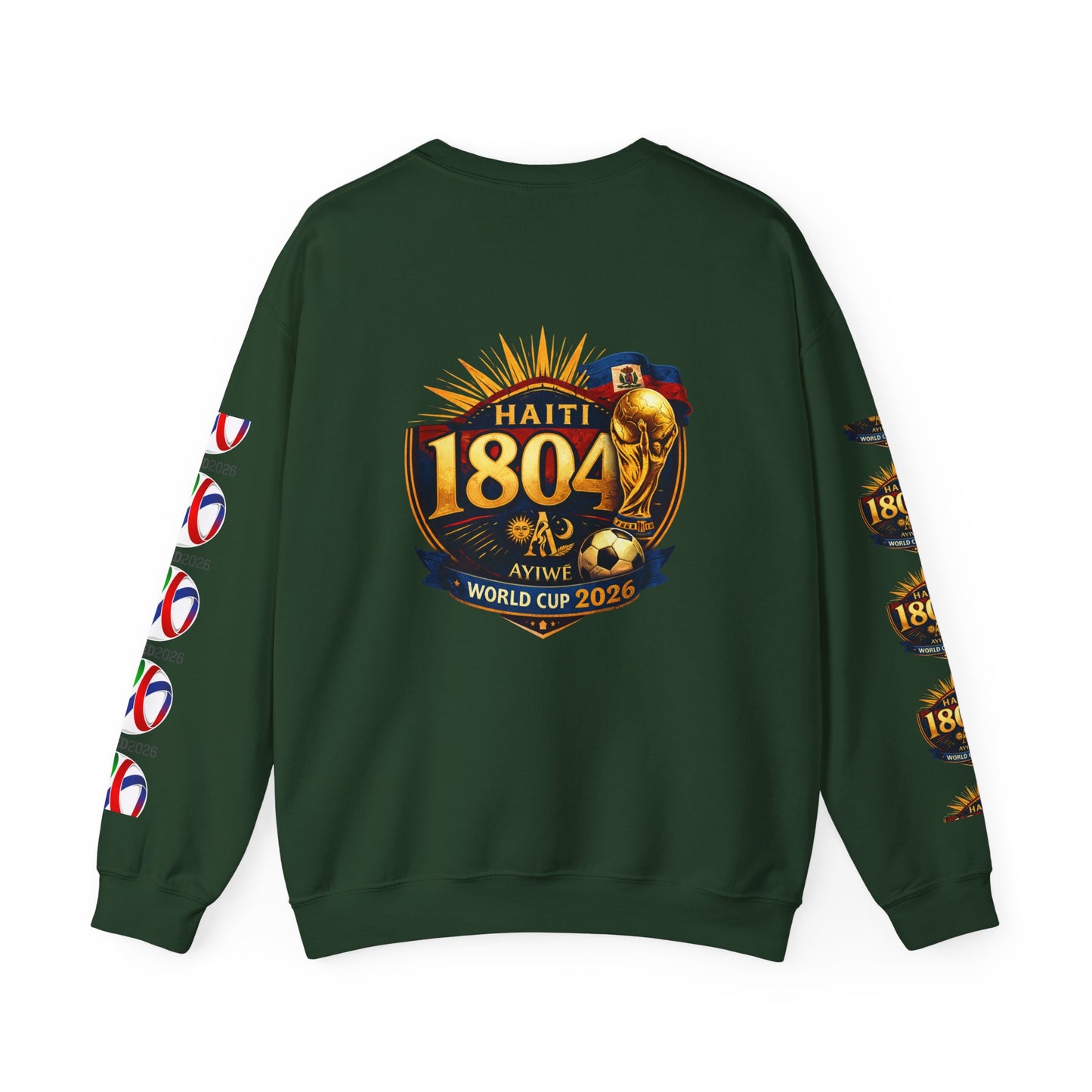 18WC2026 Yon-Nasyon1 Unisex Heavy Blend™ Crewneck Sweatshirt. Powered by AyiWe F&S