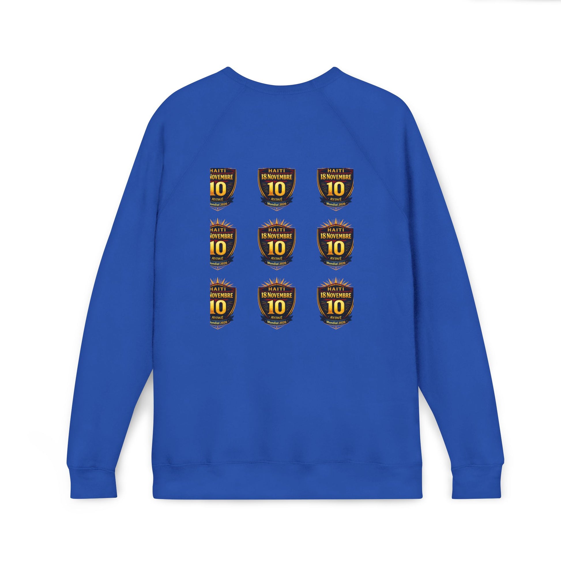 ht - Champion 2026 Unisex Sponge Fleece Raglan Sweatshirt by AyiWe F&S - AyiWé Fashion & Style