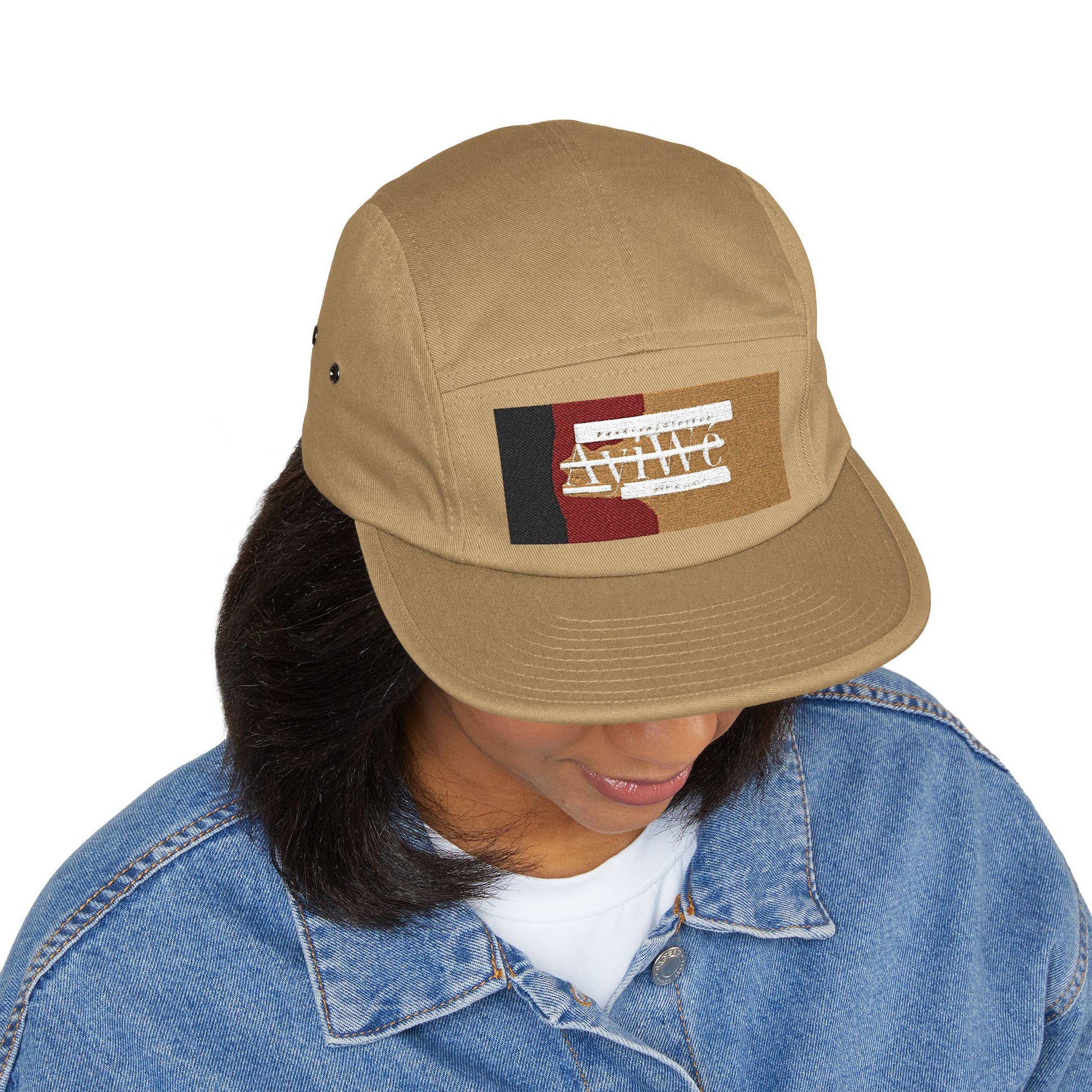 GreatSun AyiWé, 5 Panel Cap (Embroidery) - AyiWé Fashion & Style