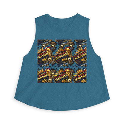 )9WC - Marabou Women's Crop Top by AyiWe F&S - AyiWé Fashion & Style