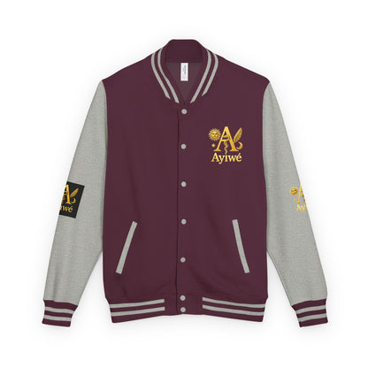 1 - A High DegreAyiWé Unisex Heavyweight Letterman Jacket - AyiWé Fashion & Style