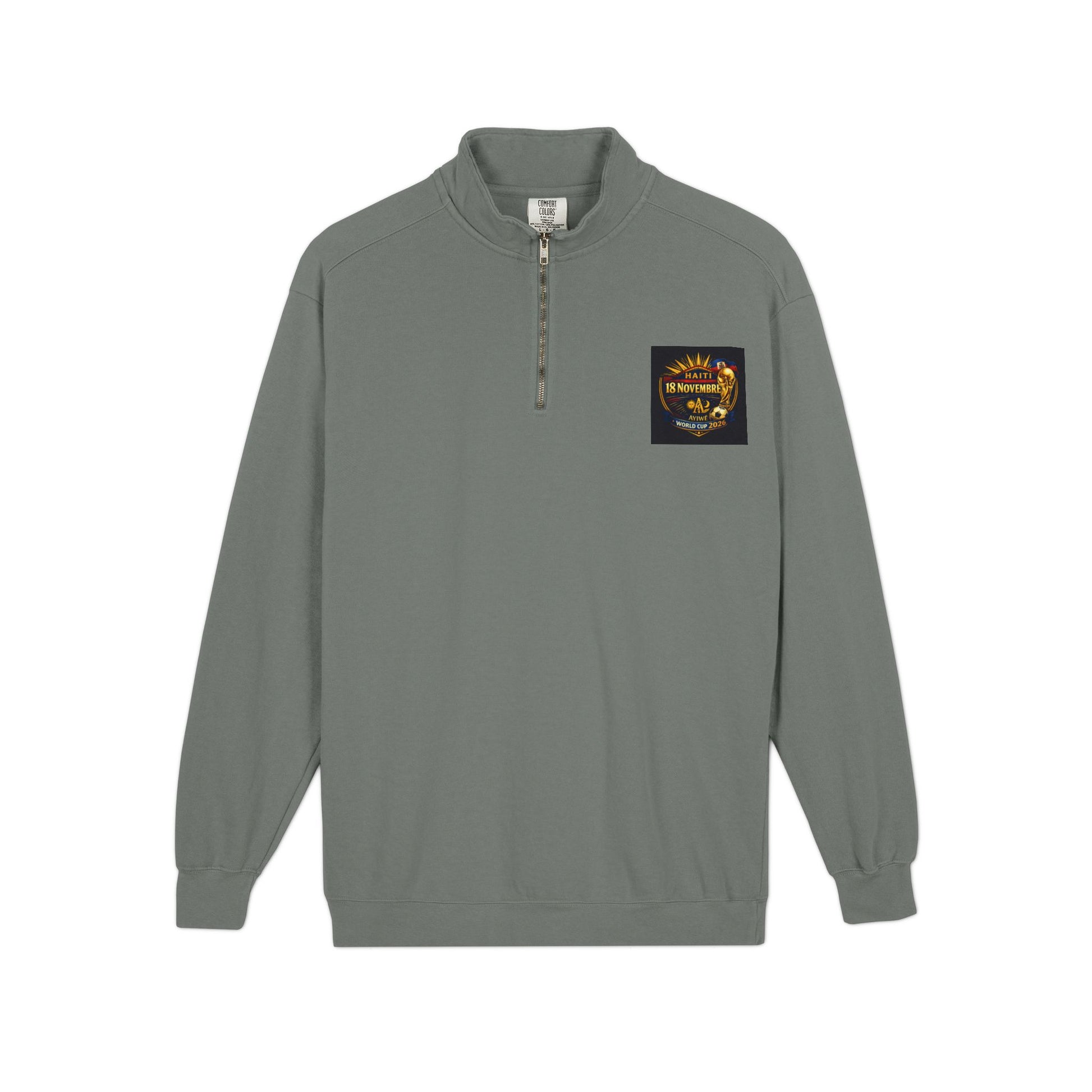Ht - 18N. 2026 WC Unisex Adult Quarter - Zip Sweatshirt by AyiWe F&S - AyiWé Fashion & Style