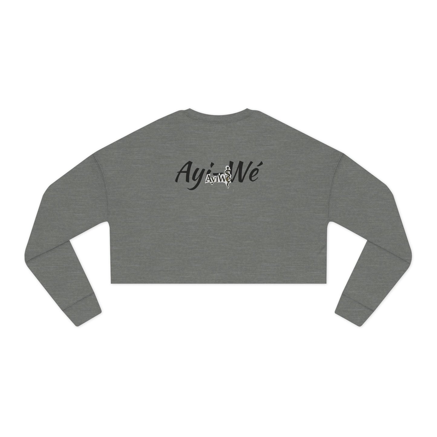Ayi - Wé Star Women's Cropped Sweatshirt - AyiWé Fashion & Style