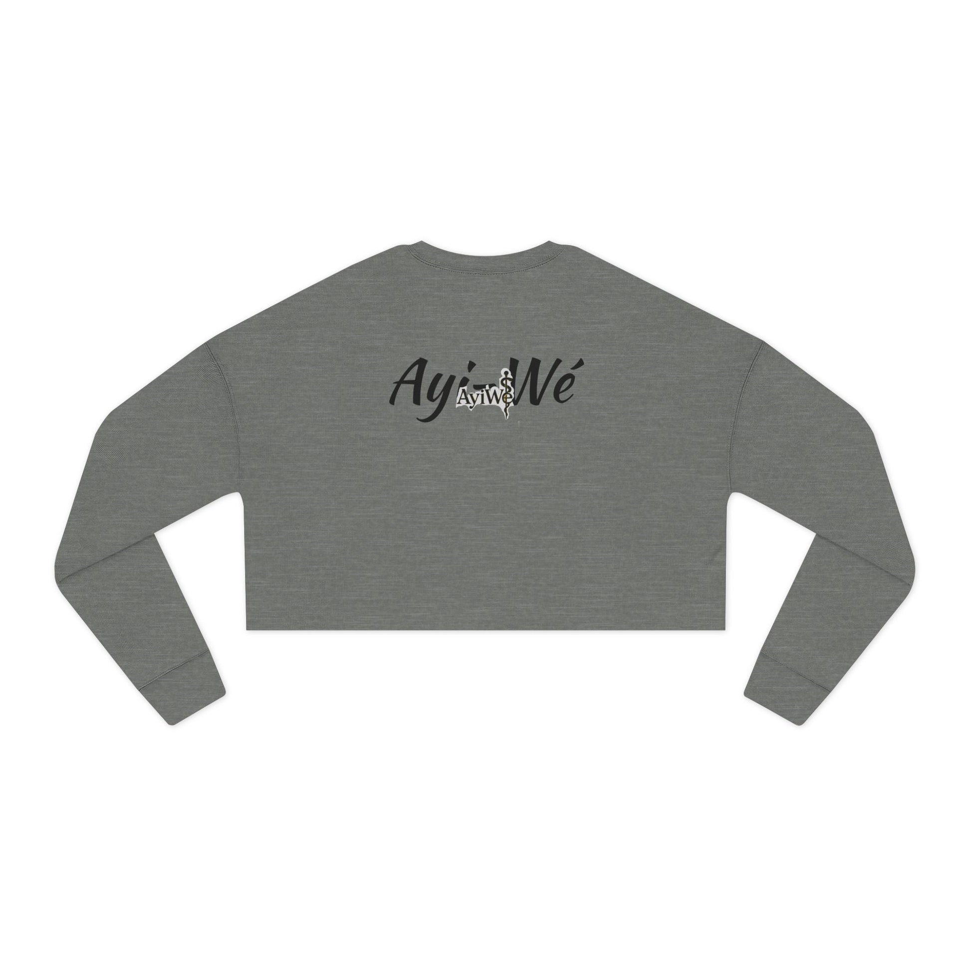 Ayi - Wé Star Women's Cropped Sweatshirt - AyiWé Fashion & Style