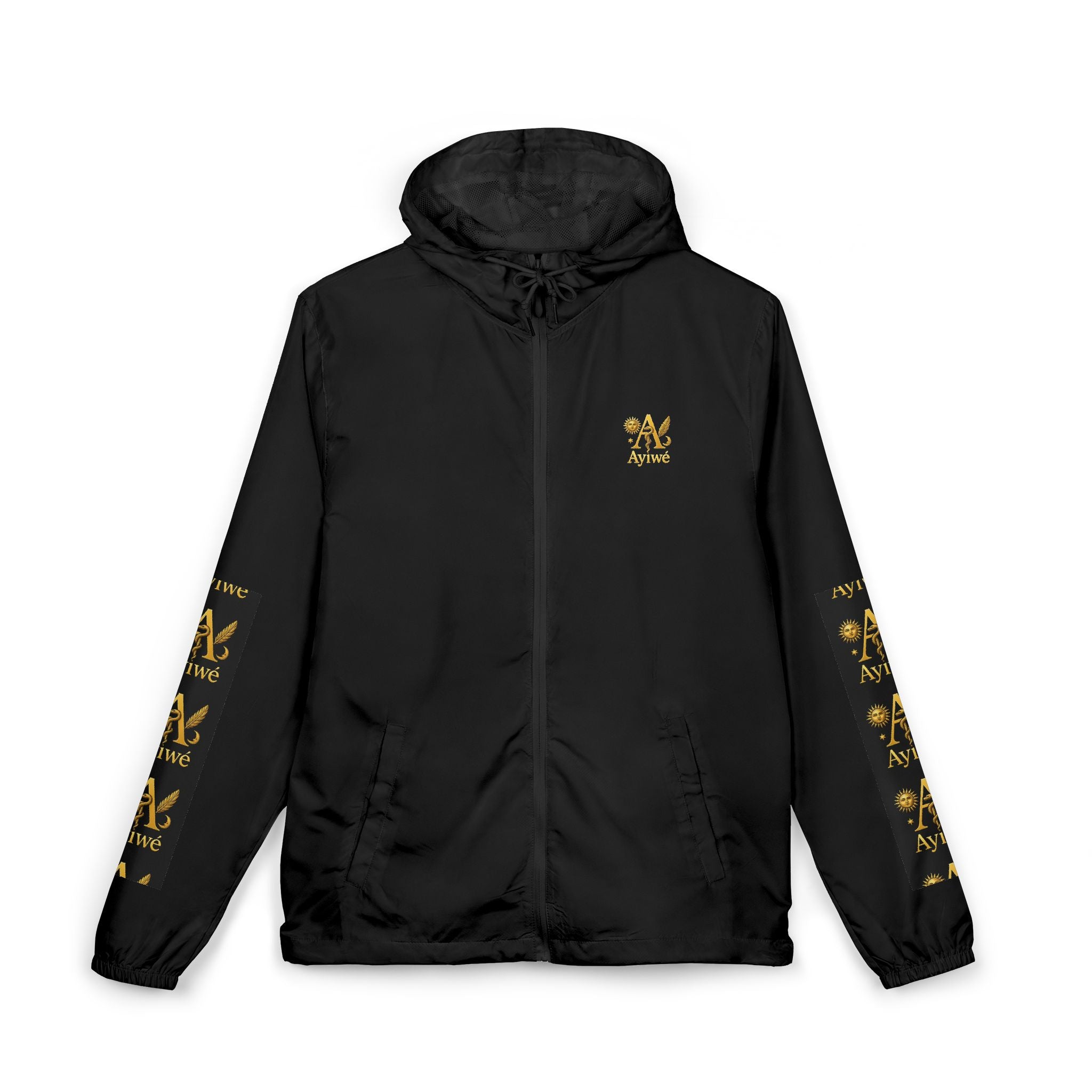 DA1- AyiWé Unisex Full-Zip Windbreaker Jacket