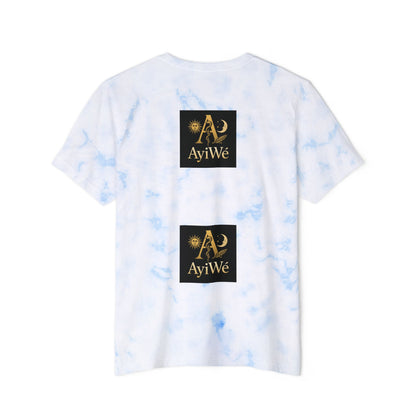 Gard01-Ayi Unisex FWD Fashion Tie-Dyed T-Shirt. Powered by AyiWe FS.