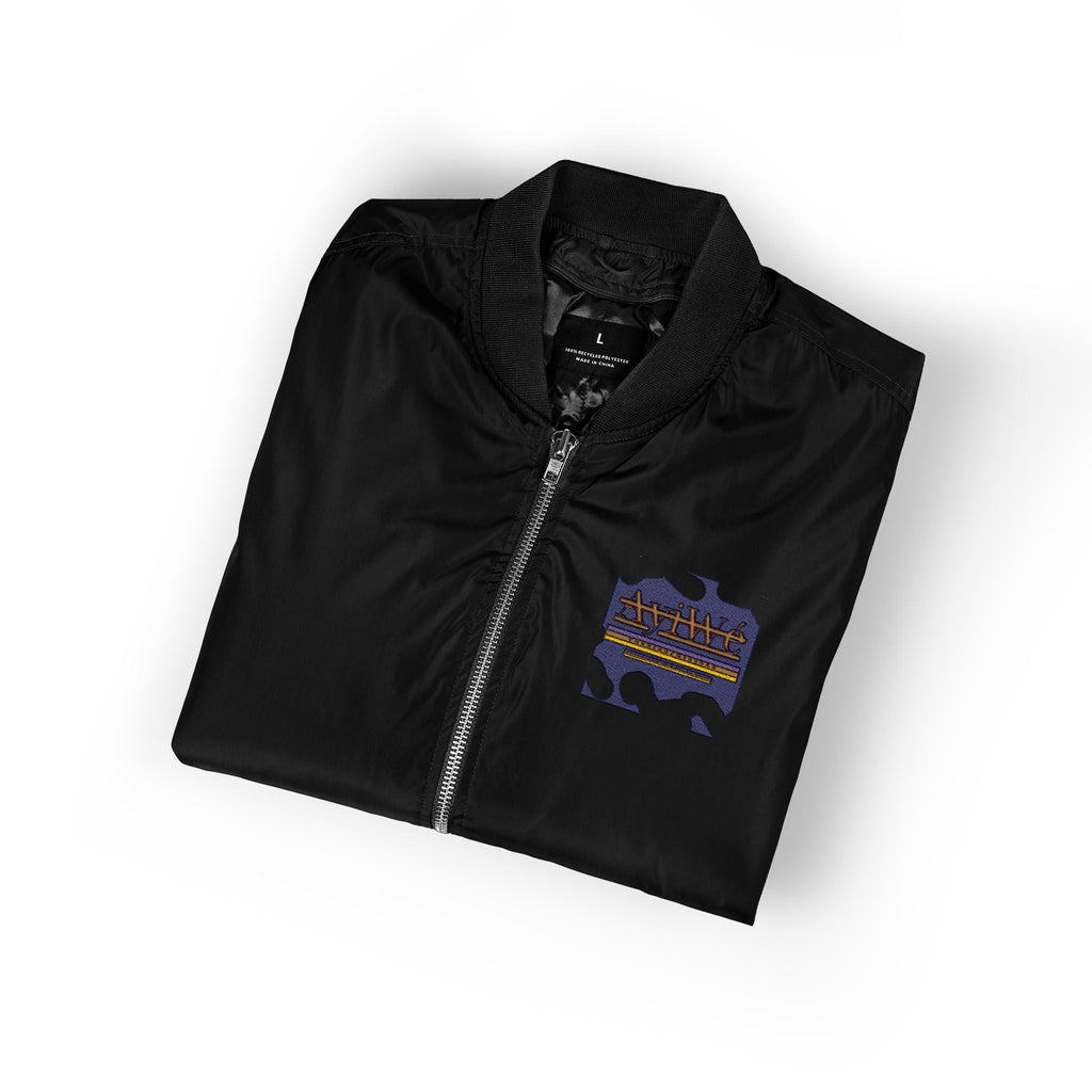 AyiWe-Soldier1 Recycled Bomber Jacket (Embroidery) Unisex