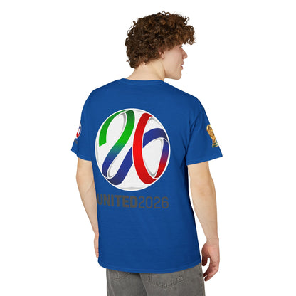 Unity03-Ayi Unisex DryBlend® T-Shirt. Powered by AyiWe F&S