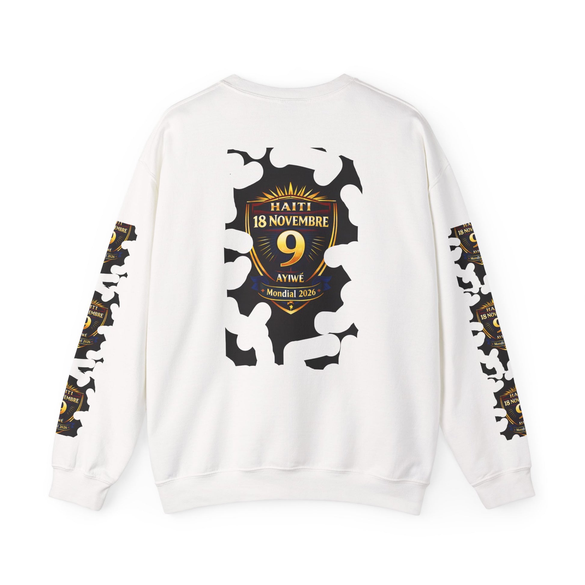 Ayiti18WC - Goal1 Unisex Heavy Blend™ Crewneck Sweatshirt by AyiWe F&S - AyiWé Fashion & Style