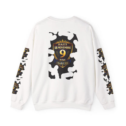 Ayiti18WC - Goal1 Unisex Heavy Blend™ Crewneck Sweatshirt by AyiWe F&S - AyiWé Fashion & Style