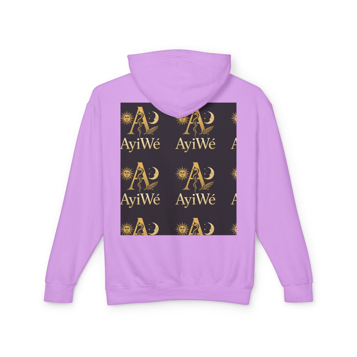 Ayi06 Unisex Lightweight Hooded Sweatshirt. Powered by AyiWe FS
